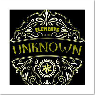 Elements of the Unknown Posters and Art